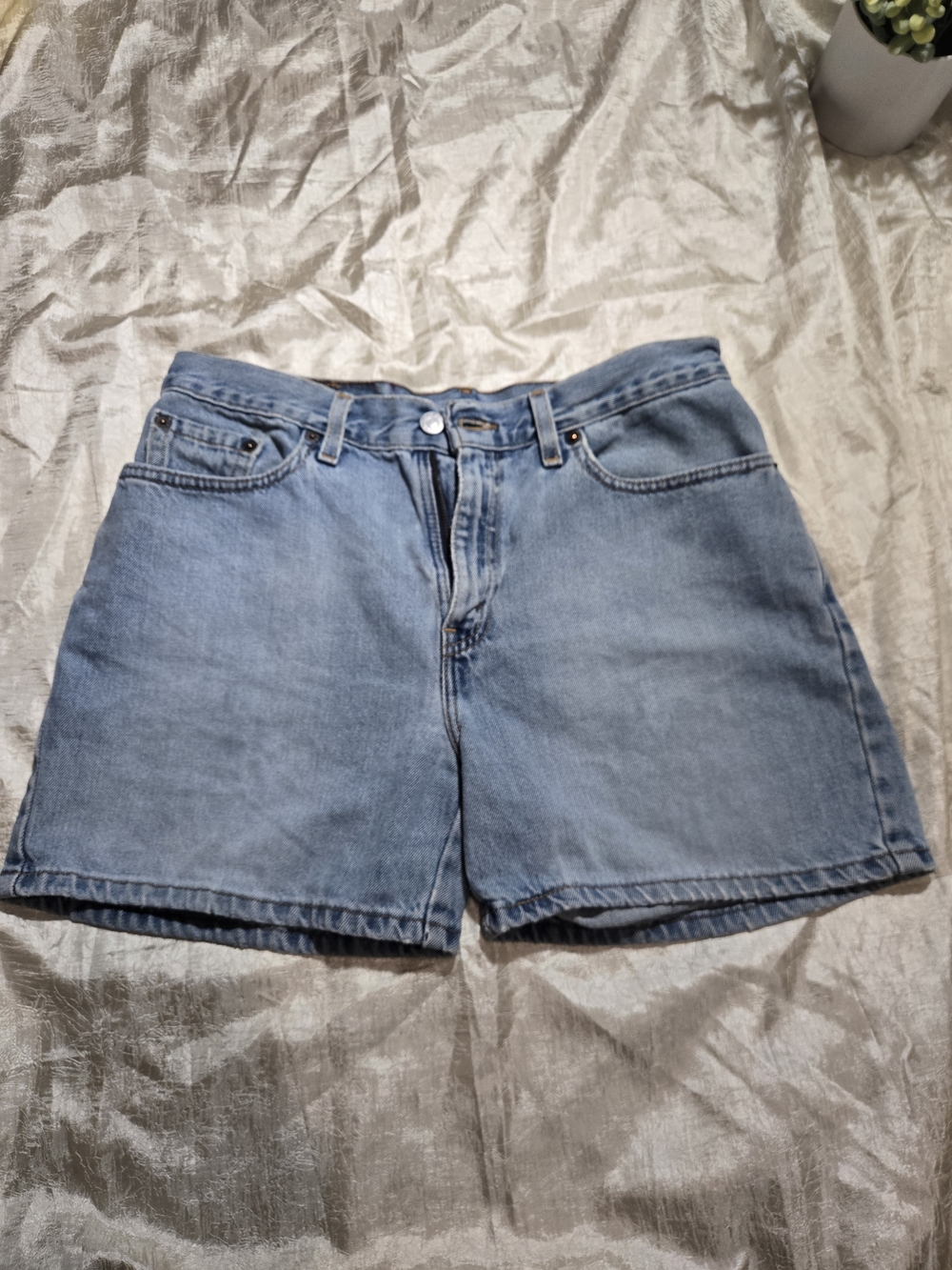 Levi's Light Blue Denim Jean Shorts